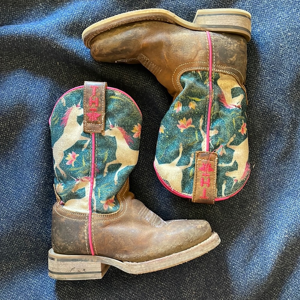 Tin haul toddler boot